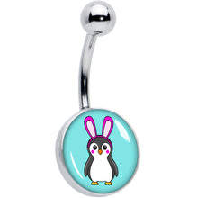 将图片加载到图库查看器,Bunny Penguin Belly Ring by Onyx O