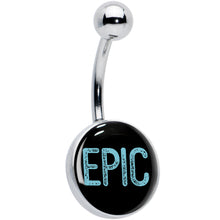Load image into Gallery viewer, Epic Blue Belly Ring