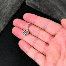 Load image into Gallery viewer, I Love Me Belly Ring by Onyx O