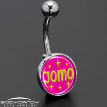 将图片加载到图库查看器,Pink JOMO Belly Ring by Onyx O