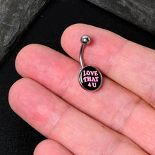 将图片加载到图库查看器,Love That 4 You Belly Ring by Onyx O