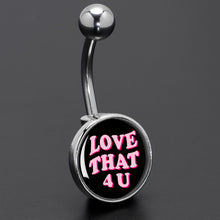 将图片加载到图库查看器,Love That 4 You Belly Ring by Onyx O