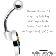 Load image into Gallery viewer, Nachos and Chill Belly Ring by Onyx O