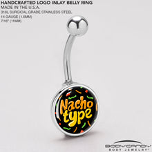 将图片加载到图库查看器,Nacho Type Belly Ring by Onyx O