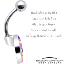 Load image into Gallery viewer, Style Space Invasion UFO Belly Ring by Onyx O