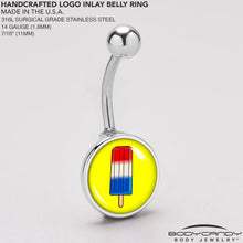将图片加载到图库查看器,Popsicle Treat Belly Ring by Onyx O