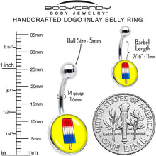 将图片加载到图库查看器,Popsicle Treat Belly Ring by Onyx O