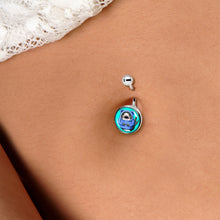 Load image into Gallery viewer, Shark in a Hoodie Belly Ring by Onyx O