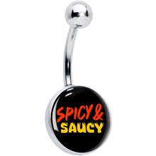将图片加载到图库查看器,Spicy and Saucy Belly Ring by Onyx O