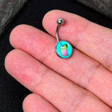 Load image into Gallery viewer, Summer Drink Belly Ring by Onyx O