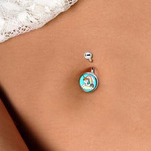 将图片加载到图库查看器,Rainbow Unicorn Belly Ring by Onyx O