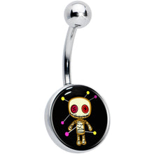 将图片加载到图库查看器,Voodoo Doll Belly Ring by Onyx O