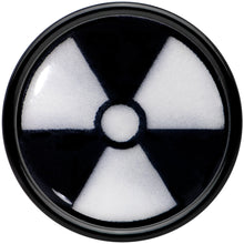 Load image into Gallery viewer, Black Acrylic Radioactive Glow in the Dark Double Flare Plug Set by Onyx O
