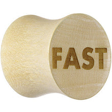 将图片加载到图库查看器,Fast Saddle Plug in Organic Crocodile Wood