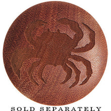 将图片加载到图库查看器,Organic Sawo Wood Sea Crab Saddle Plug