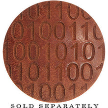 将图片加载到图库查看器,Organic Sawo Wood Binary Code Saddle Plug