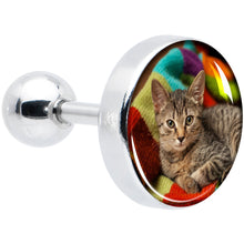 Load image into Gallery viewer, Custom Full Color Photo Tragus Cartilage Earring