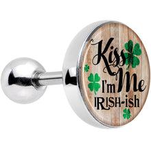 将图片加载到图库查看器,Kiss Me Im Irish St Pattys Day Tragus Cartilage Earring