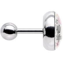Load image into Gallery viewer, 16G 1/4 Watercolor BeYoutiful Tragus Cartilage Earring