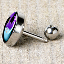 Load image into Gallery viewer, 16G 1/4 Baby Dinosaur Cartilage Tragus Earring by Onyx O