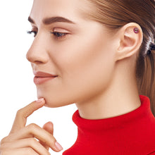 Load image into Gallery viewer, 16G 1/4 Bah Humbug Holiday Grouch Tragus Cartilage Earring by Onyx O