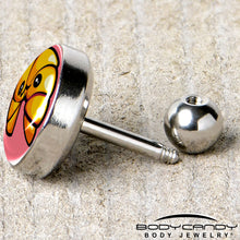 Load image into Gallery viewer, 16G 1/4 Quaso Croissant Cartilage Tragus Earring by Onyx O