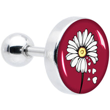 Load image into Gallery viewer, 16G 1/4 Love Me Not Flower Tragus Cartilage Earring by Onyx O