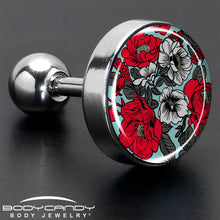 Load image into Gallery viewer, 16G 1/4 Blossom Creation Vibrant Bloom of Flowers Cartilage Earring by Onyx O