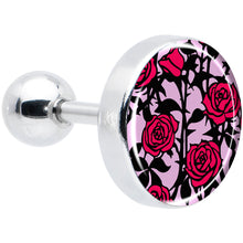 Load image into Gallery viewer, 16G 1/4 Blossom Creation Floral Love of Roses Cartilage Earring by Onyx O