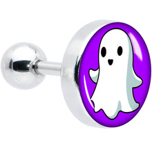 Load image into Gallery viewer, 16G 1/4 Ghost Cartilage Tragus Earring by Onyx O