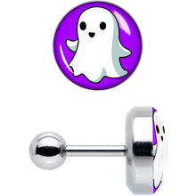 Load image into Gallery viewer, 16G 1/4 Ghost Cartilage Tragus Earring by Onyx O