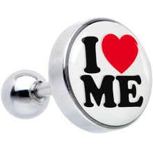 Load image into Gallery viewer, 16G 1/4 I Love Me Cartilage Tragus Earring by Onyx O