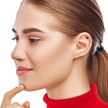 Load image into Gallery viewer, 16G 1/4 Kiss Me Candy Heart Cartilage Tragus Earring by Onyx O
