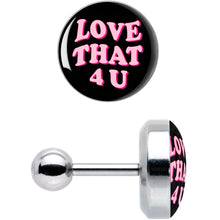 将图片加载到图库查看器,16G 1/4 Love That 4 You Cartilage Tragus Earring by Onyx O
