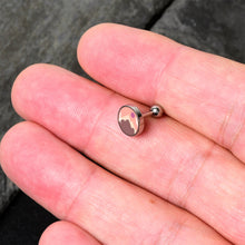 Load image into Gallery viewer, 16G 1/4 Mountain Sunrise Tragus Cartilage Earring by Onyx O