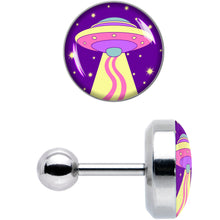 Load image into Gallery viewer, 16G 1/4 Style Space Invasion Tragus Cartilage Earring by Onyx O