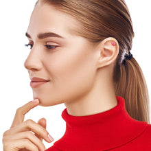 Load image into Gallery viewer, 16G 1/4 Holiday Peppermint Candy Tragus Cartilage Earring
