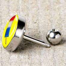 Load image into Gallery viewer, 16G 1/4 Popsicle Treat Cartilage Tragus Earring by Onyx O
