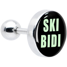 Load image into Gallery viewer, 16G 1/4 SKIBIDI Cartilage Tragus Earring by Onyx O
