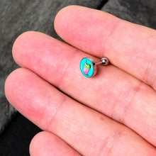 Load image into Gallery viewer, 16G 1/4 Summer Drink Cartilage Tragus Earring by Onyx O
