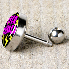 Load image into Gallery viewer, 16G 1/4 Over Thinker Impact Tragus Cartilage Earring by Onyx O