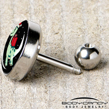 Load image into Gallery viewer, Christmas Holiday Dinosaur Tragus Cartilage Earring by Onyx O