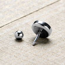 Load image into Gallery viewer, 16G 1/4 Love Yin Yang Heart Cartilage Tragus Earring by Onyx O