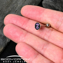 Load image into Gallery viewer, Attitude Teddy Bear Barbell Tongue Ring by Onyx O