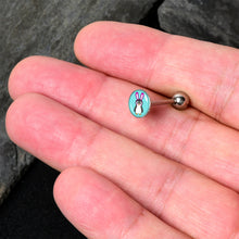 将图片加载到图库查看器,Bunny Penguin Barbell Tongue Ring by Onyx O