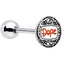 将图片加载到图库查看器,Dope Composition Notebook Barbell Tongue Ring by Onyx O