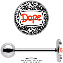 将图片加载到图库查看器,Dope Composition Notebook Barbell Tongue Ring by Onyx O