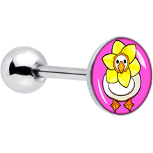 将图片加载到图库查看器,Daffodil Duck Barbell Tongue Ring by Onyx O