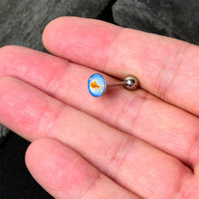 Load image into Gallery viewer, Gold Fish Barbell Tongue Ring by Onyx O
