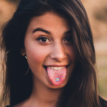Load image into Gallery viewer, Gold Fish Barbell Tongue Ring by Onyx O